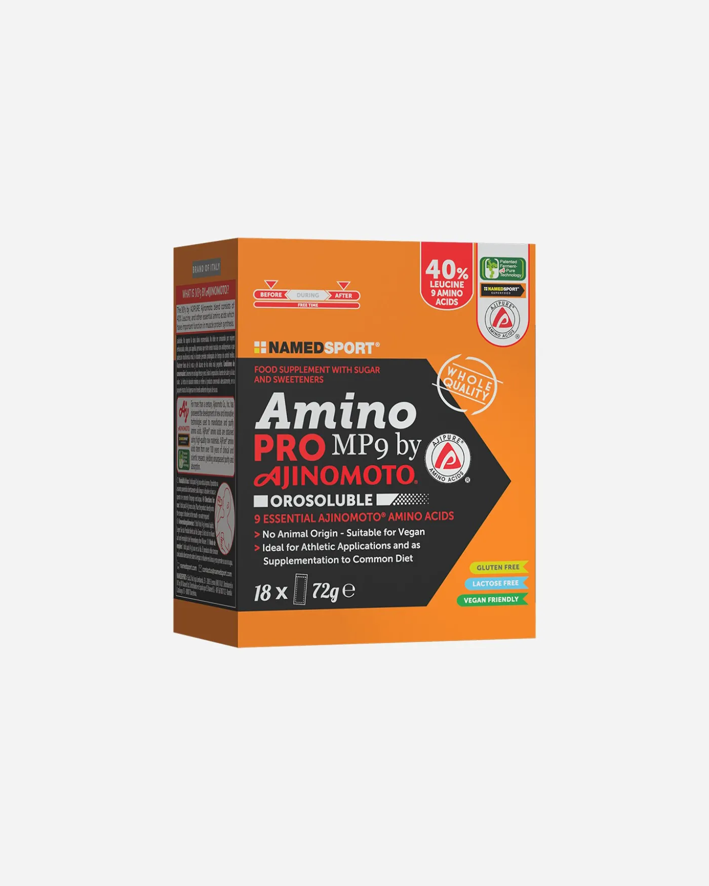AMINOPRO MP9 AJINOMOTO OROSOLUBLE 18STICKS
