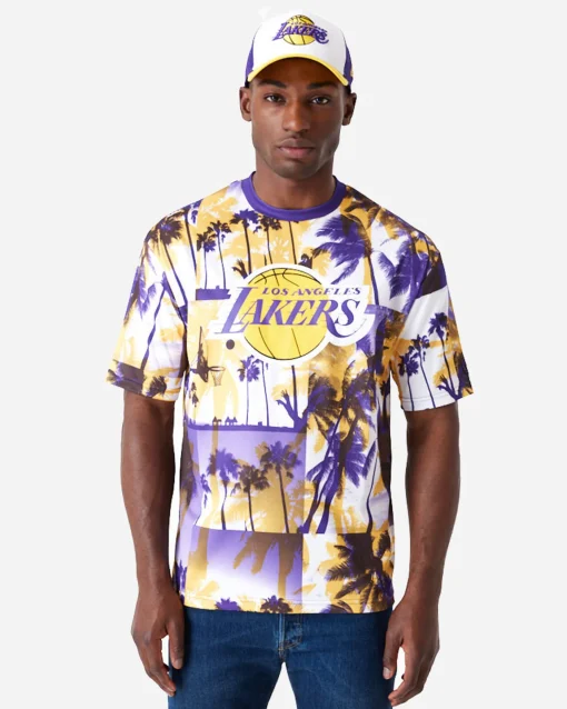 PALM TREE LOS ANGELES LAKERS M