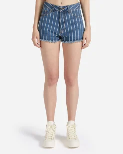 STRIPE DENIM W